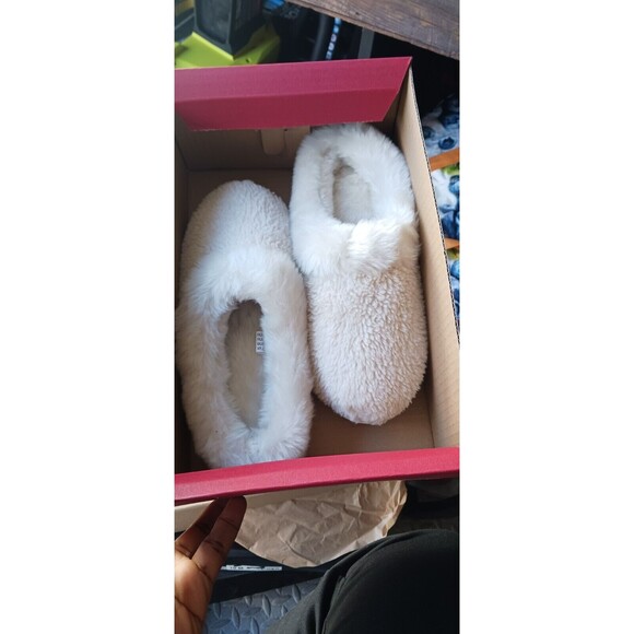 Style & Co. Teddiee Faux Fur Slippers Comfort Shoes Cream Women’s US 5M $49 - Picture 7 of 10